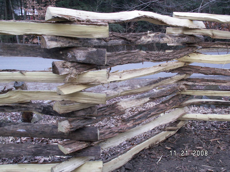 A Black Locust Connection — Fence Posts/Rails